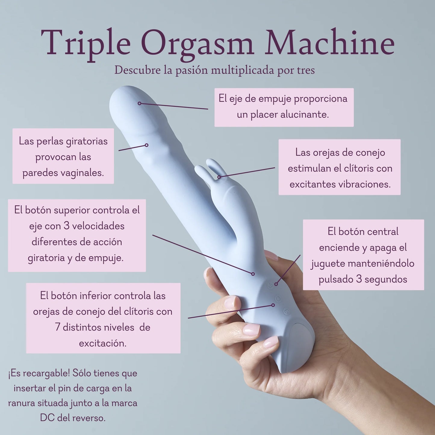 TOM (TRIPLE ORGASM MACHINE)
