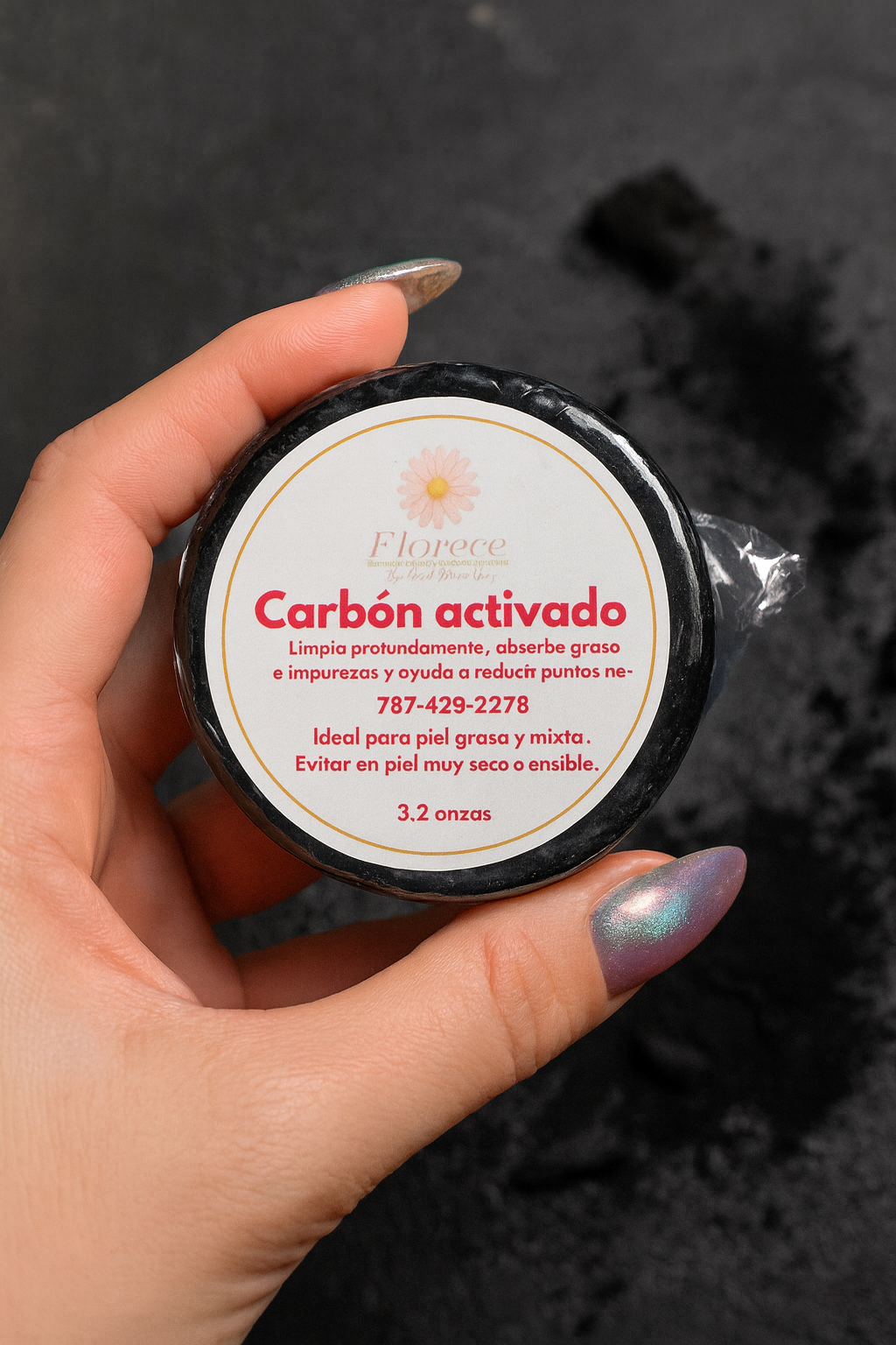 Jabón de Carbón activado